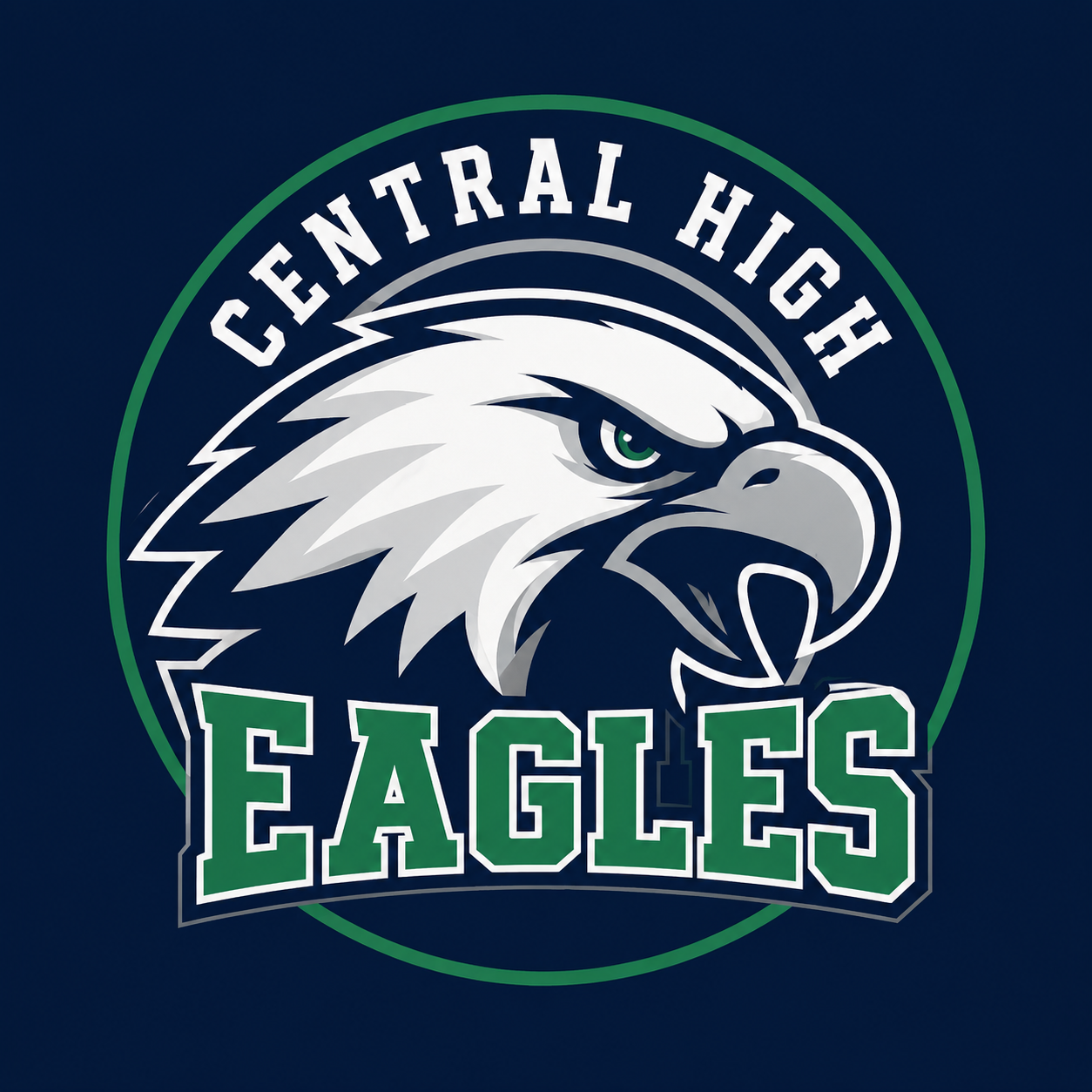 Central High Eagles logo