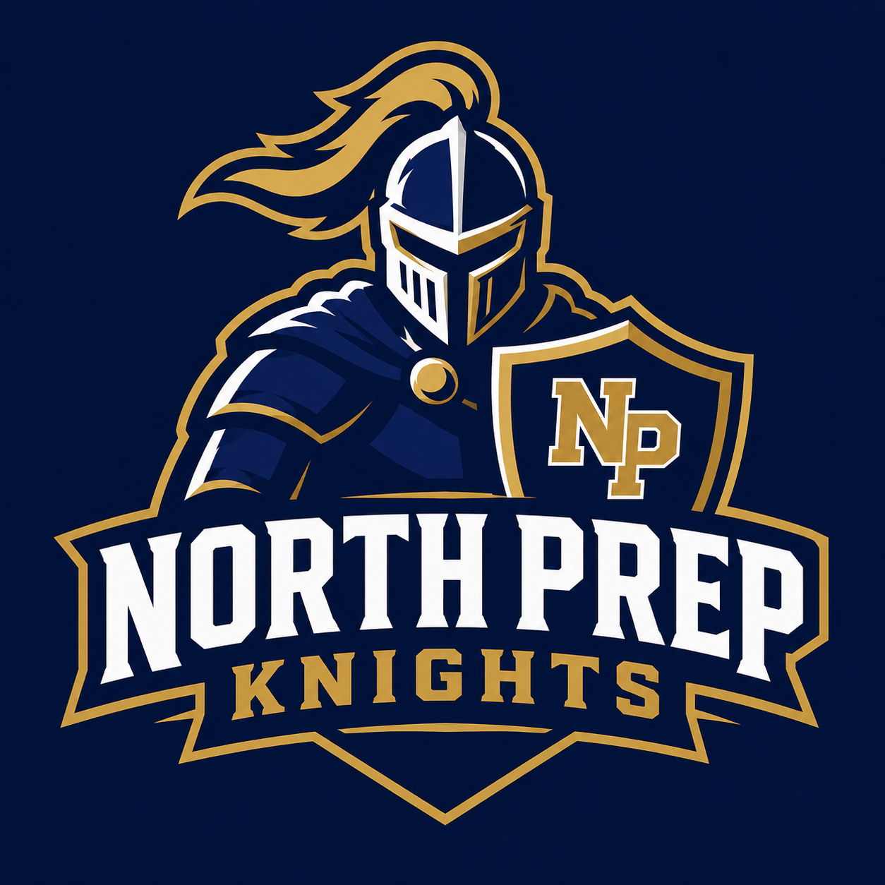 North Prep Knights logo